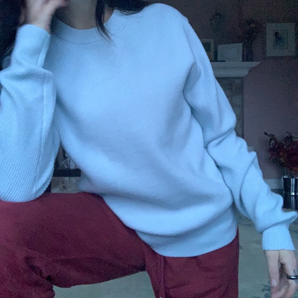 OAK + FORT Sweaters - NWOT Oak + Fort blue knit sweater